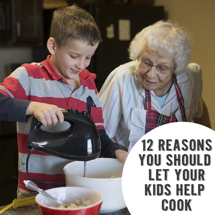 reasons kids should help cook