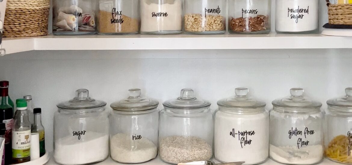Organize your pantry using these 11 simple tips