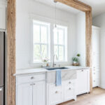 windows over the kitchen sink