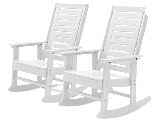 HDPE Rocking chair set