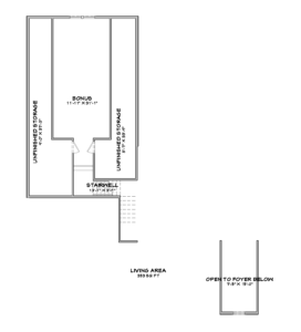Pecan Grove Floor Plan second floor