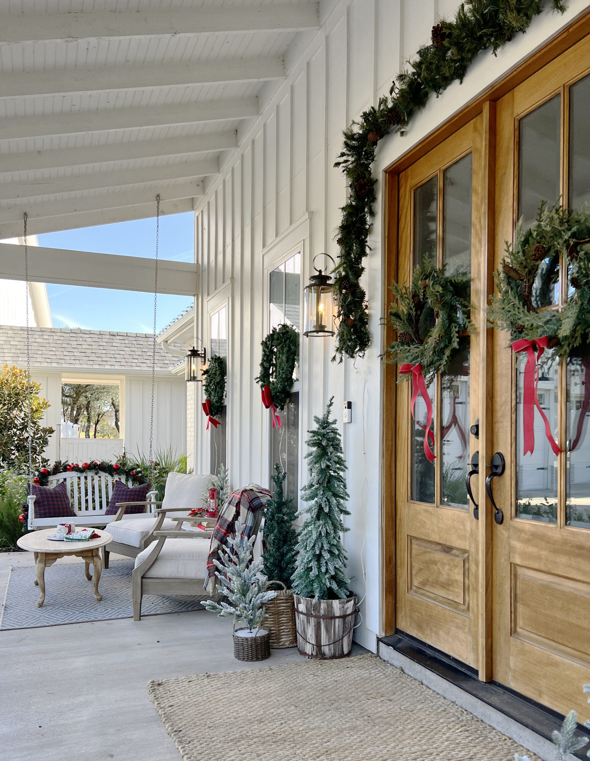 2022 Christmas Front Porch