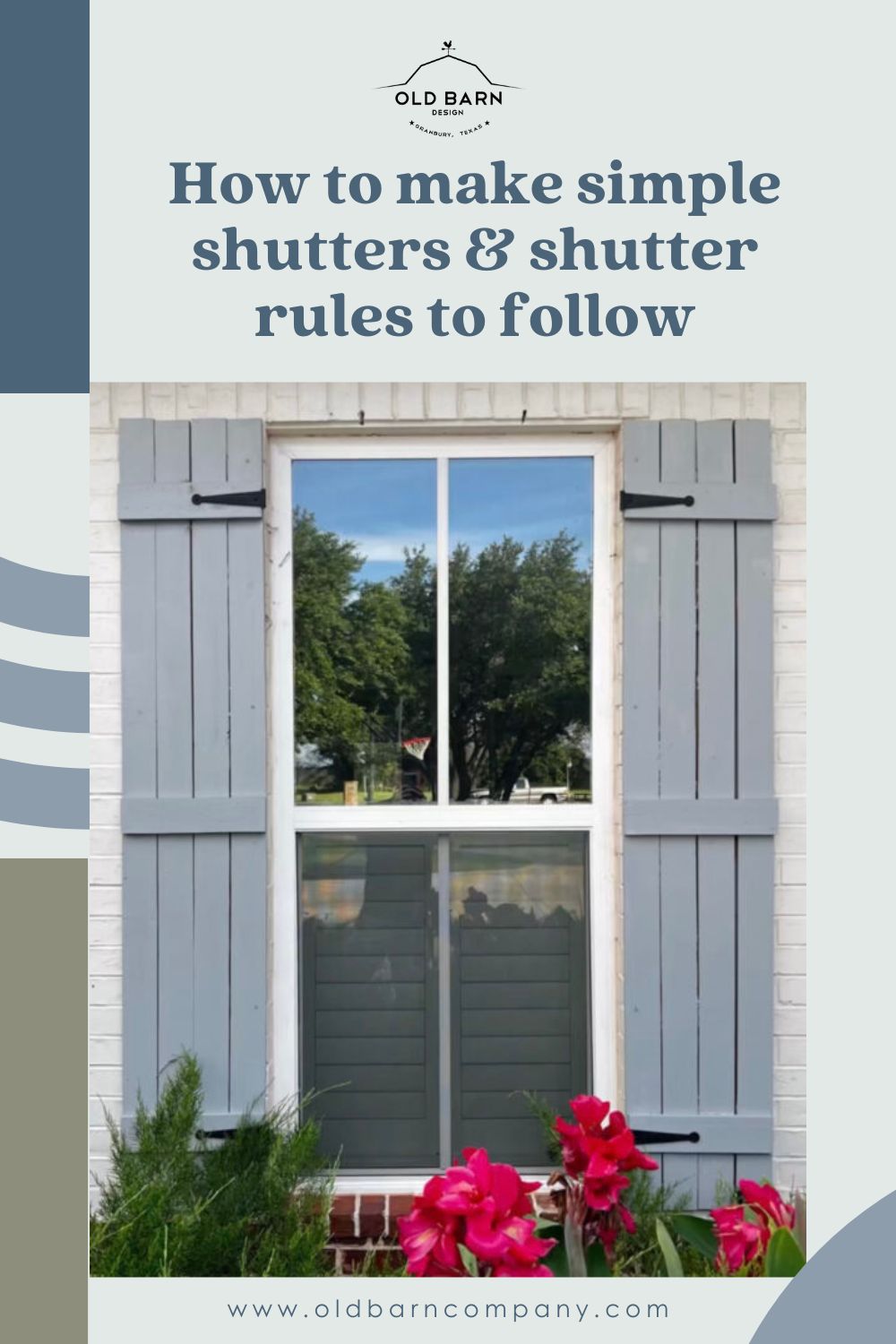 How to make simple shutters