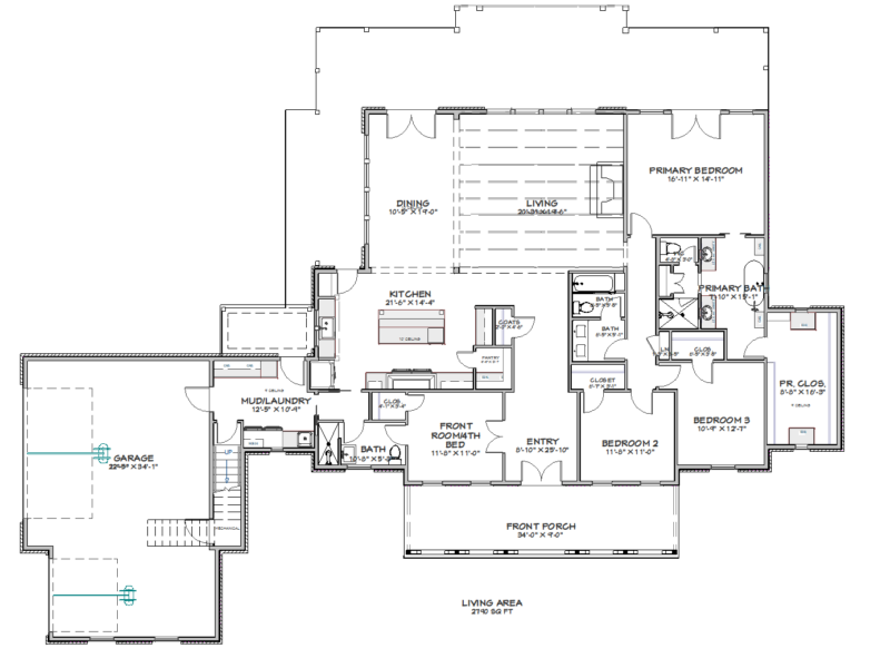 Azalea Floor Plan ⋆ Owner-Builder Program & House Plans - Century Oak ...