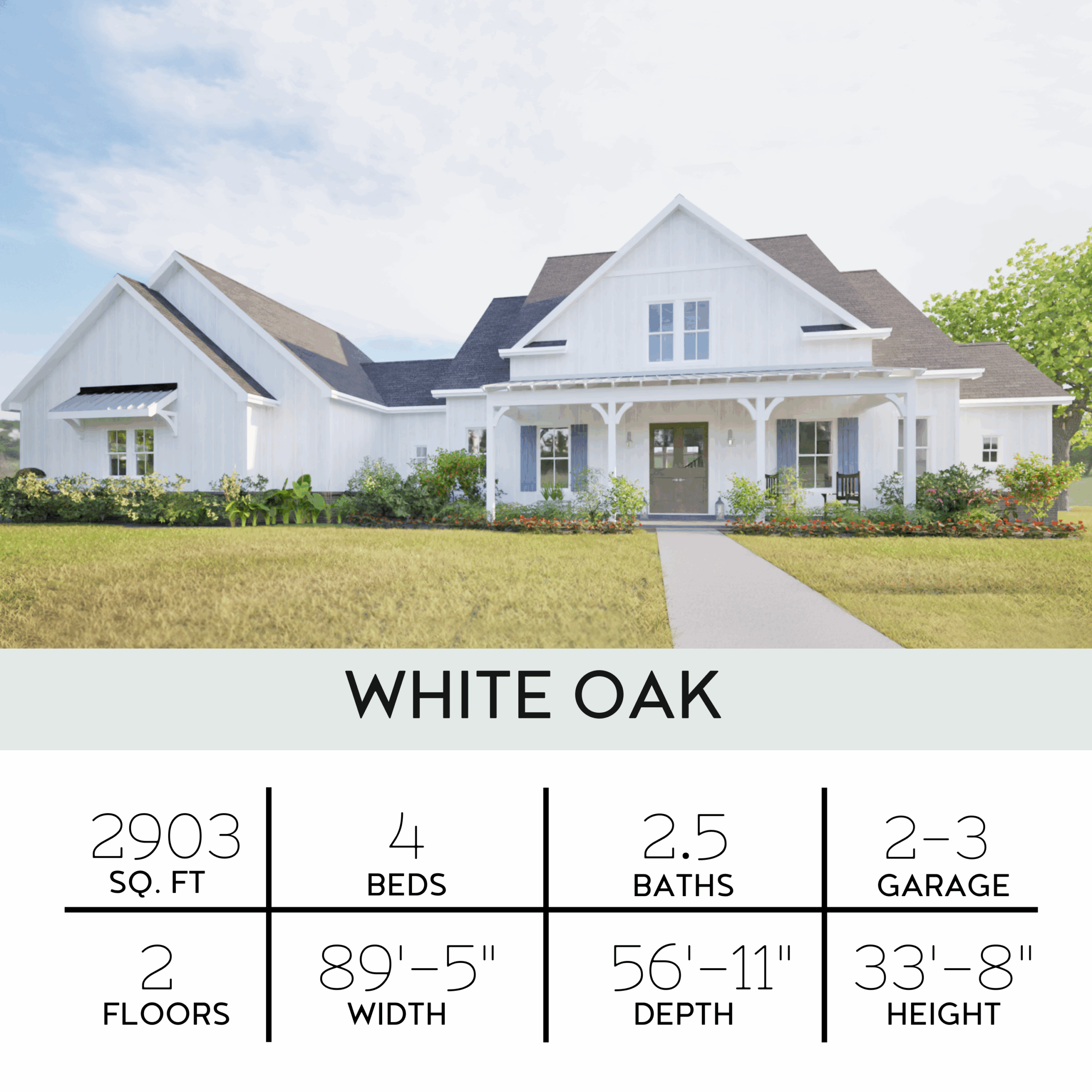 White Oak Floor Plan