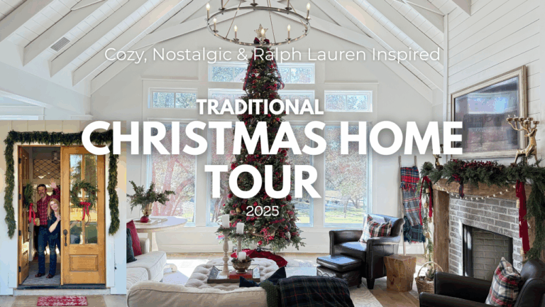 A Classy Cozy Christmas Home Tour | Ralph Lauren Style ⋆ Owner-Builder ...